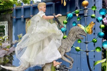 David the docent the blue house