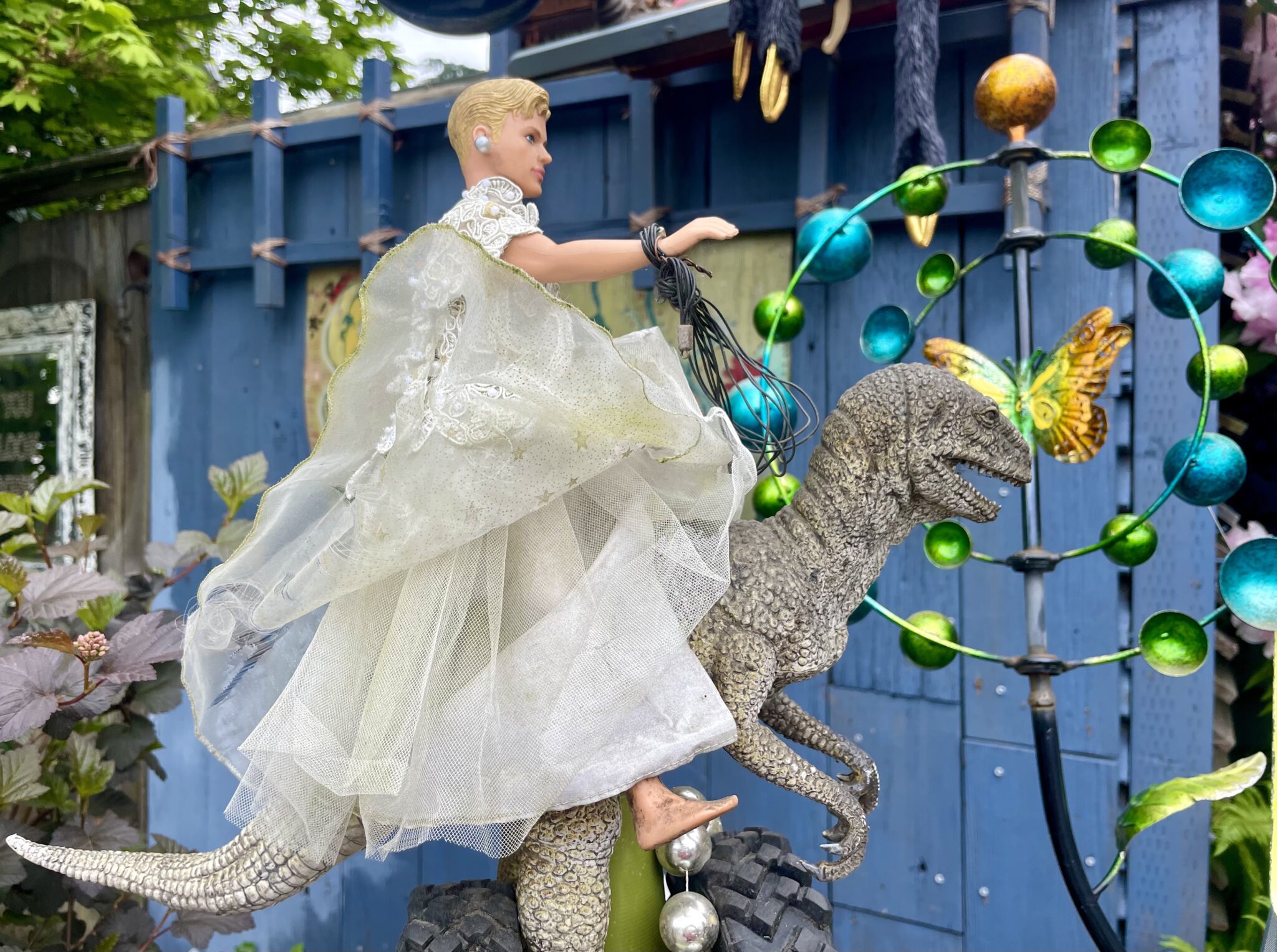David the docent the blue house