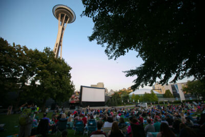 Seattle Center - Movies at the Mural