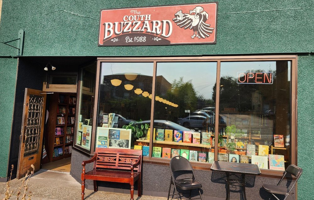 couth buzzard bookstore reopened