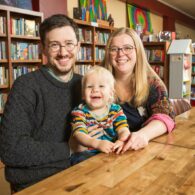 Independent bookstores with cafes