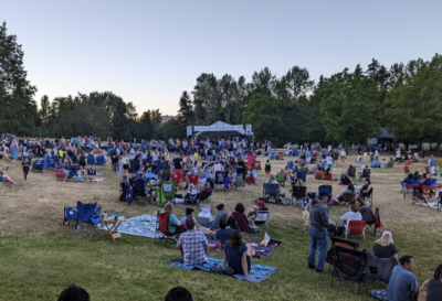 Concerts in the park Lake boren Park