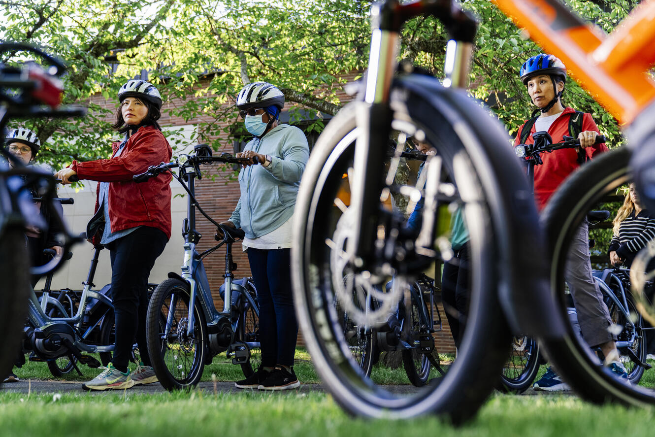 Free ebikes in shoreline