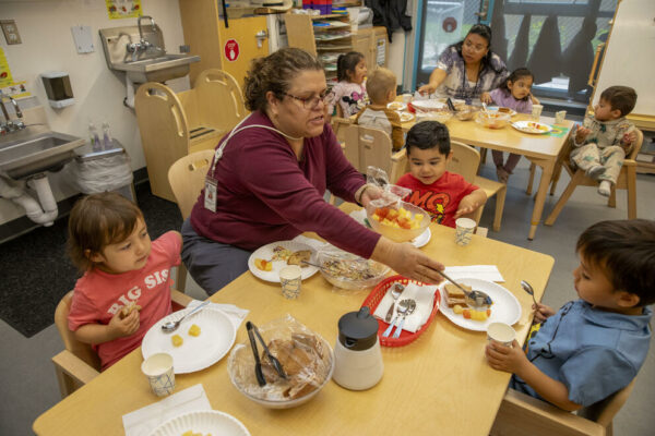 early learning programs lunch