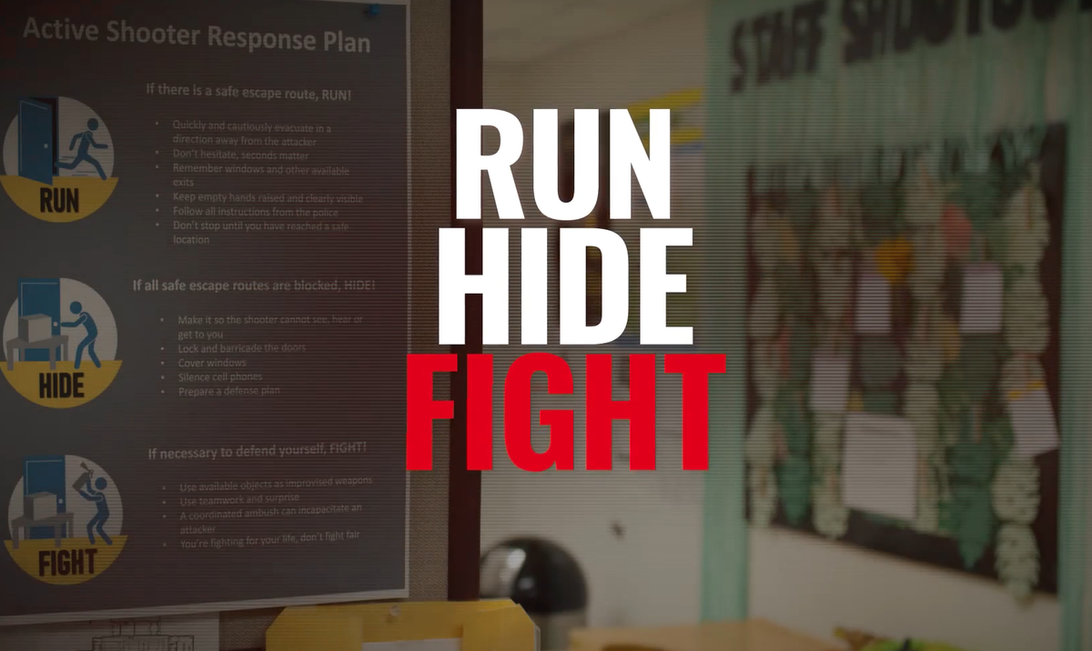 Proposal in Congress would all parents to opts kids out of active shooter drills at school.