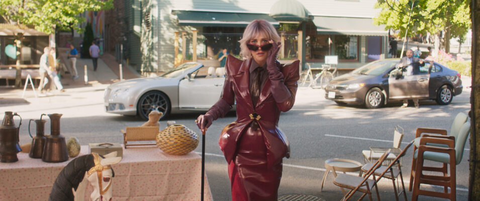Kristen Wiig as the eccentric cat collector Vera in Gabby’s Dollhouse: The Movie.
