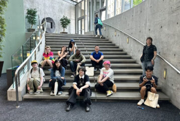 Youth-curated art exhibition “You, Me, & Everything Between Us” on display at King Street Station in Seattle.