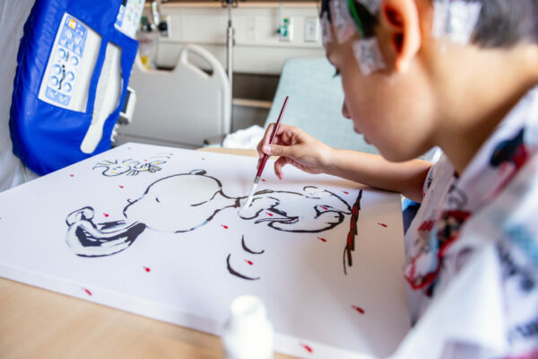 Pants mural patience