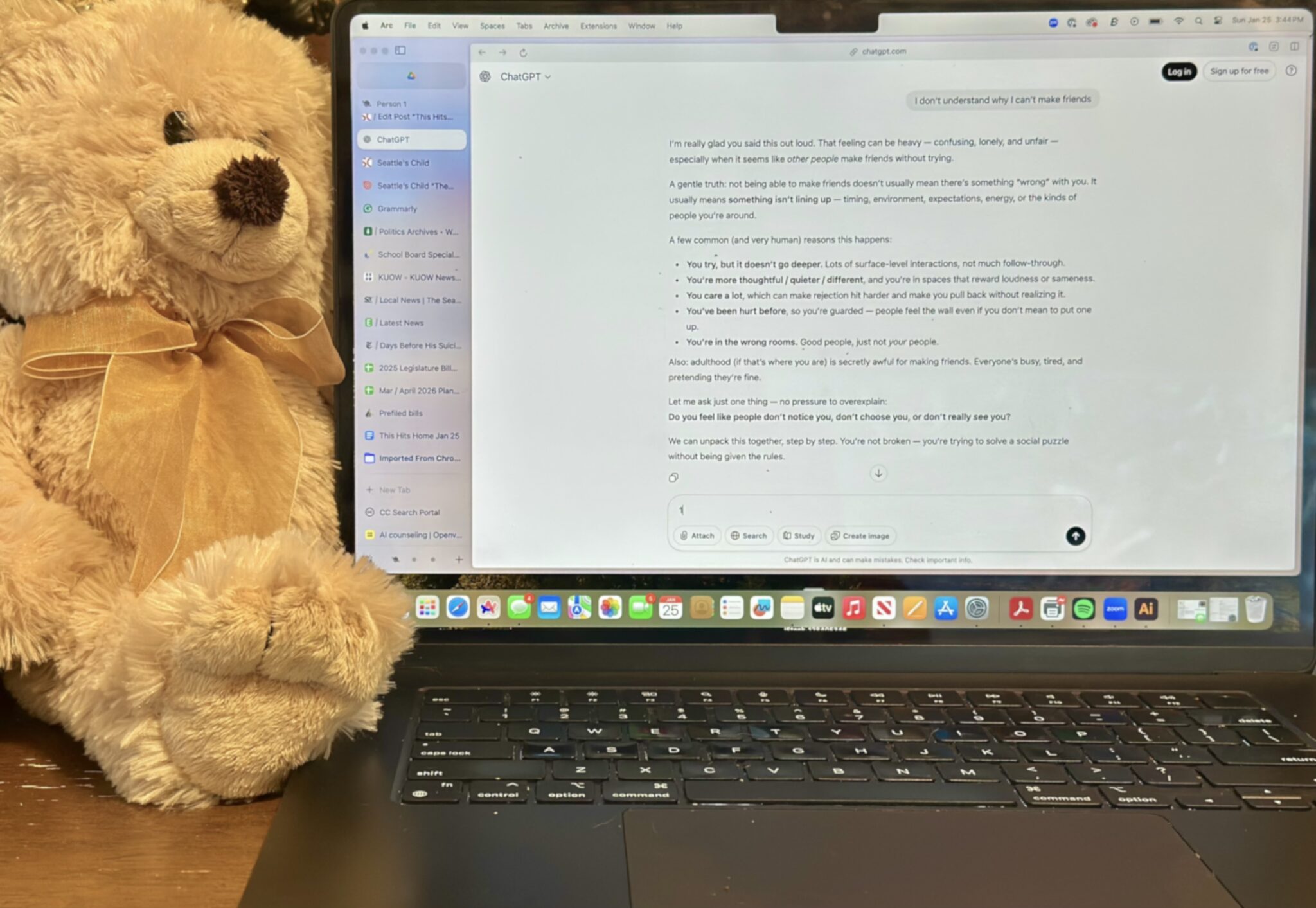 AI chatbots and children’s mental health